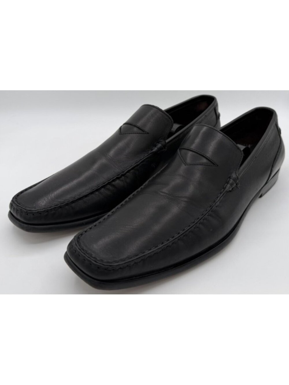 To Boot New York “Adam Derrick” Penny Loafers – Black Leather – Men’s Size 10.5